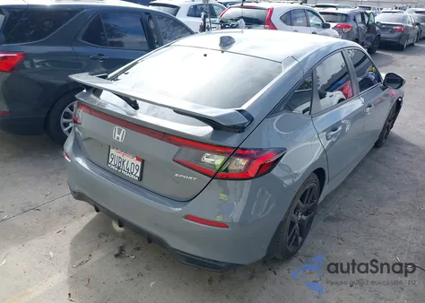 2025 Honda Civic Sport z USA, uszkodzony, nr VIN 19XFL2H85SE027339